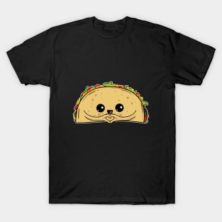 Cute Taco Heart Kids T Shirt -Mexico Food -Foodie Humor Gift T-Shirt